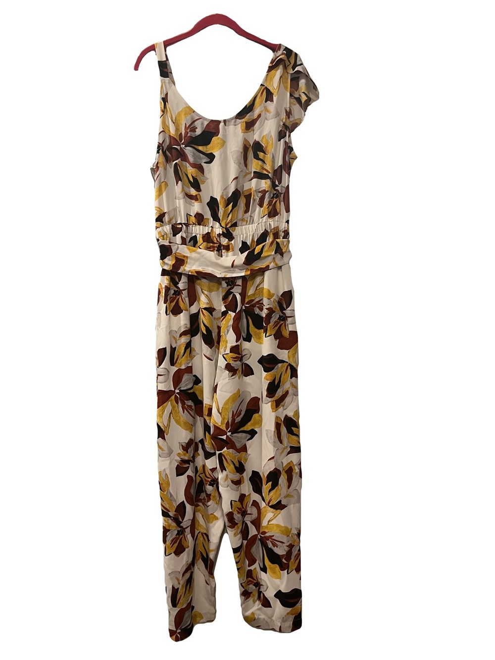 Jennifer Lopez Sleeveless Pant Romper Floral XXL